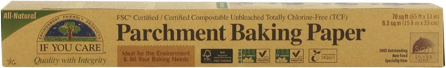 If You Care Unbleached Chlorine Free Parchment Baking Paper - 70 sq ft
