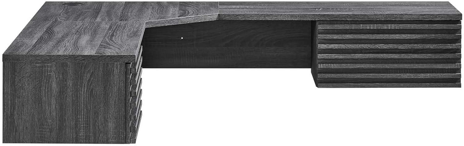 Modway Render Wall Mount Corner Office Desk