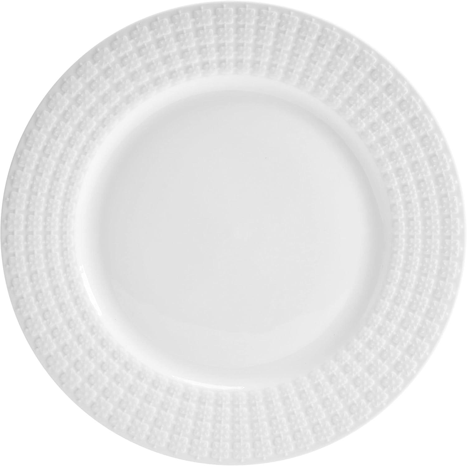 Pfaltzgraff Lexi 12 Piece Porcelain Dinnerware Set White