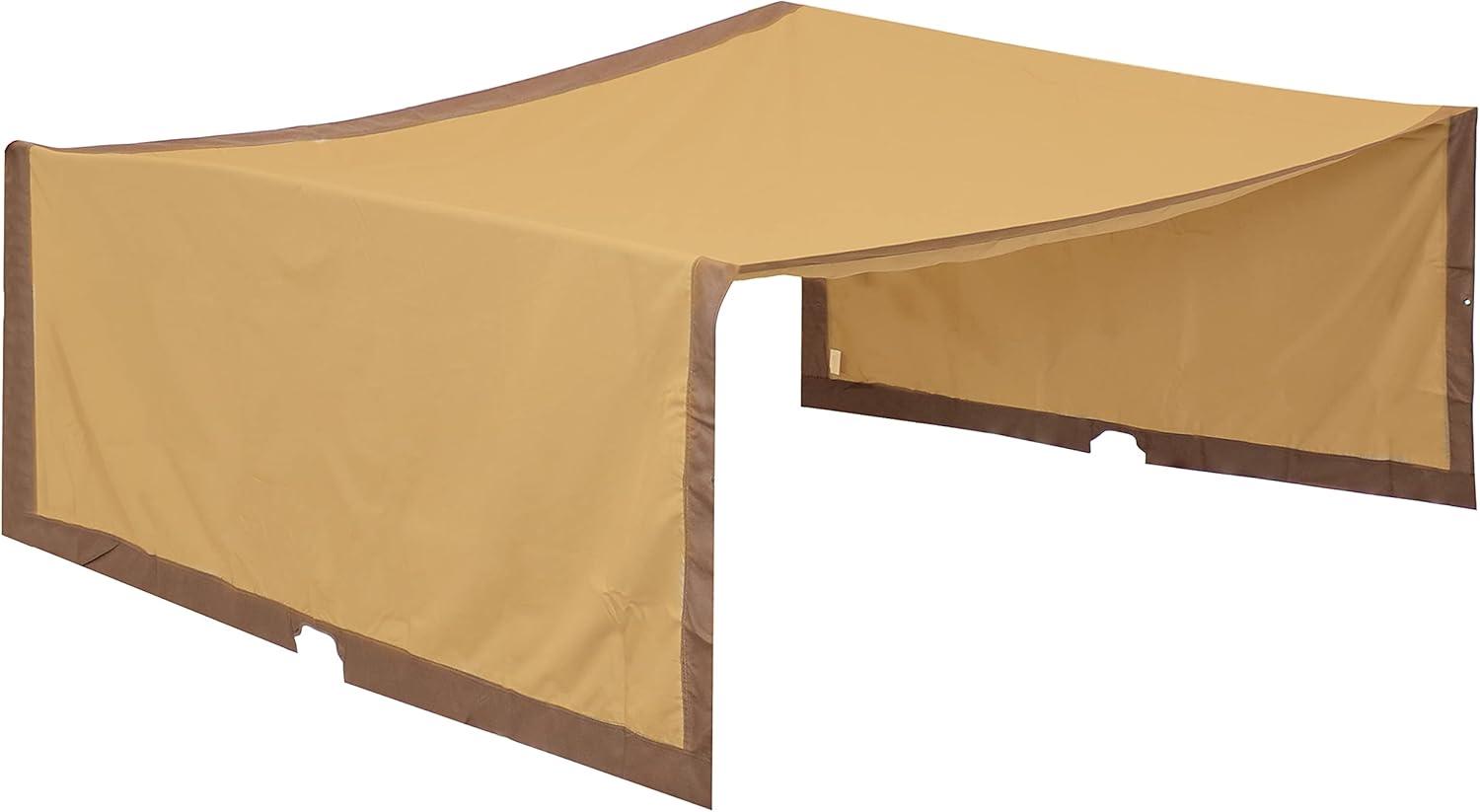 Sunnydaze 9 x 12 Polyester Retractable Pergola Canopy Shade