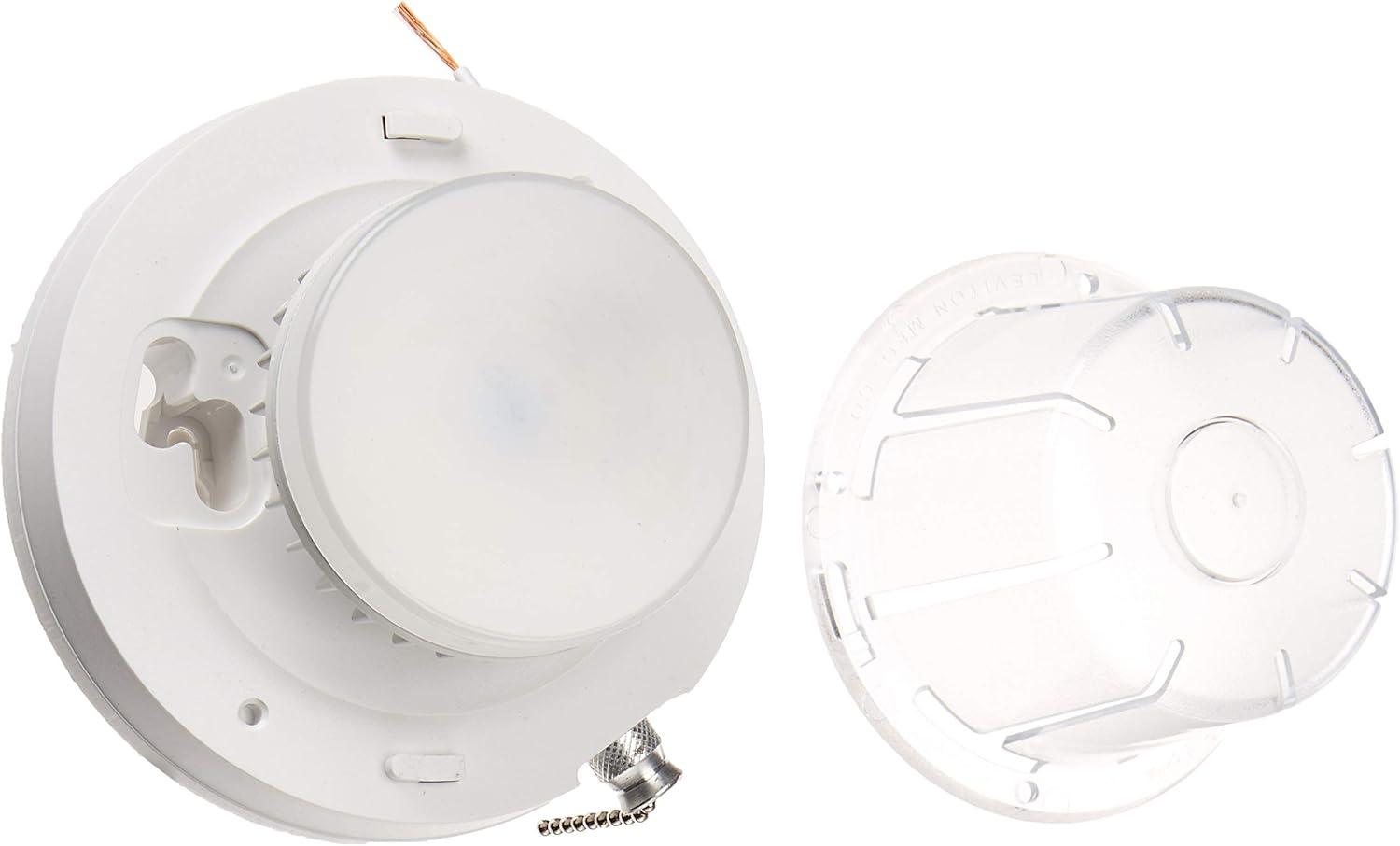 10W Energy-Efficient LED Ceiling Lamp Holder with Pull Chain and Bulb Guard