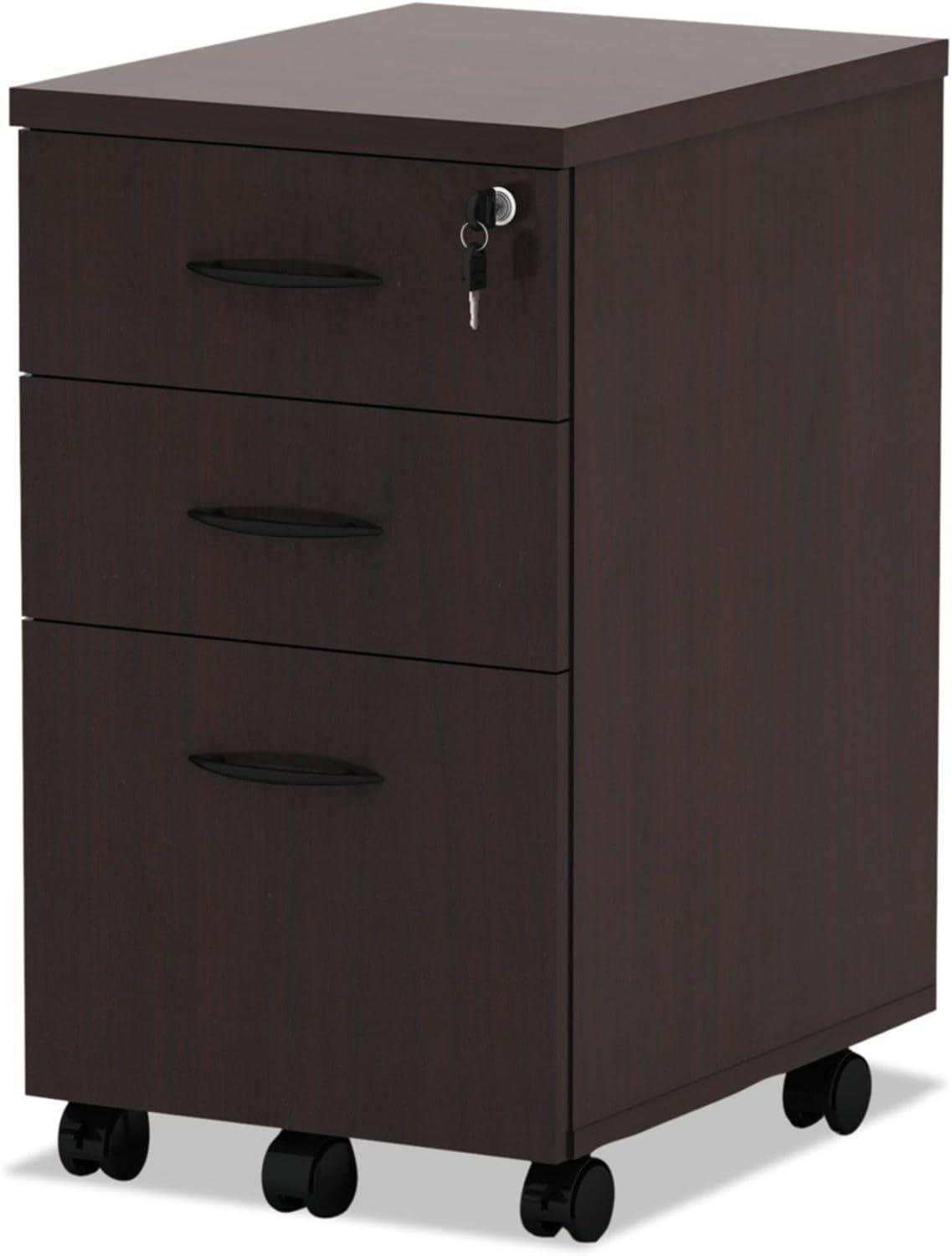 Valencia Series 15.88'' Wide 3 -Drawer Mobile File Cabinet