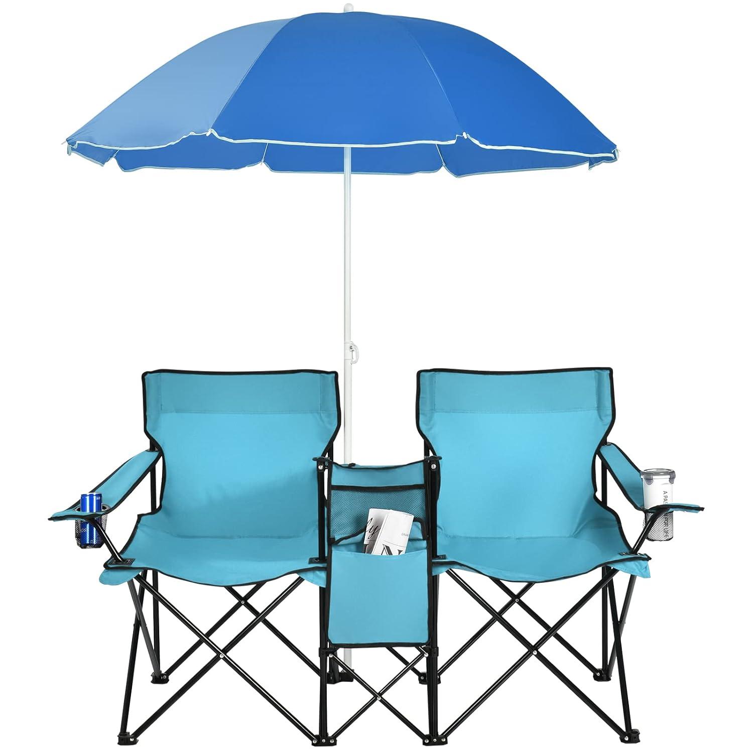 Arlmont & Co. Sayler Fabric Patio Folding Chair Folding Chair Set