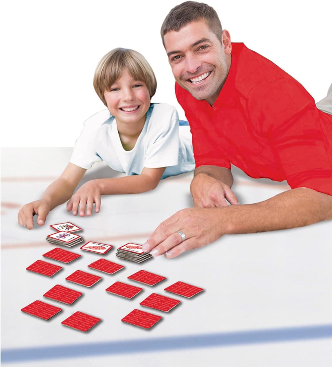 Detroit Red Wings Kids Matching Game with NHL Symbols