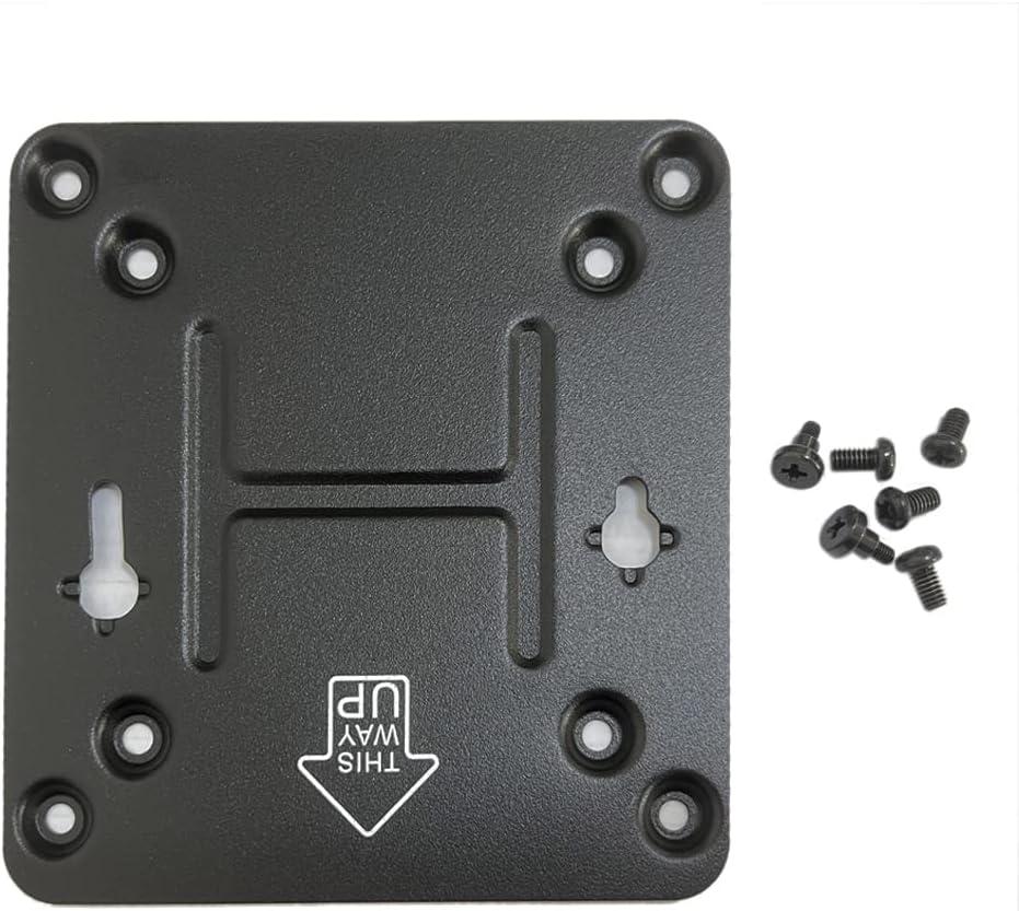 Black Steel VESA Wall Mount Bracket for Intel NUC