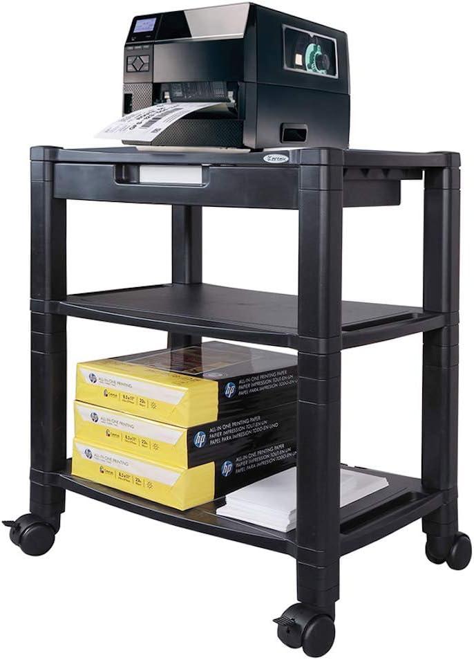 Kantek 24.5'' H x 20'' W Printer Stand with Wheels