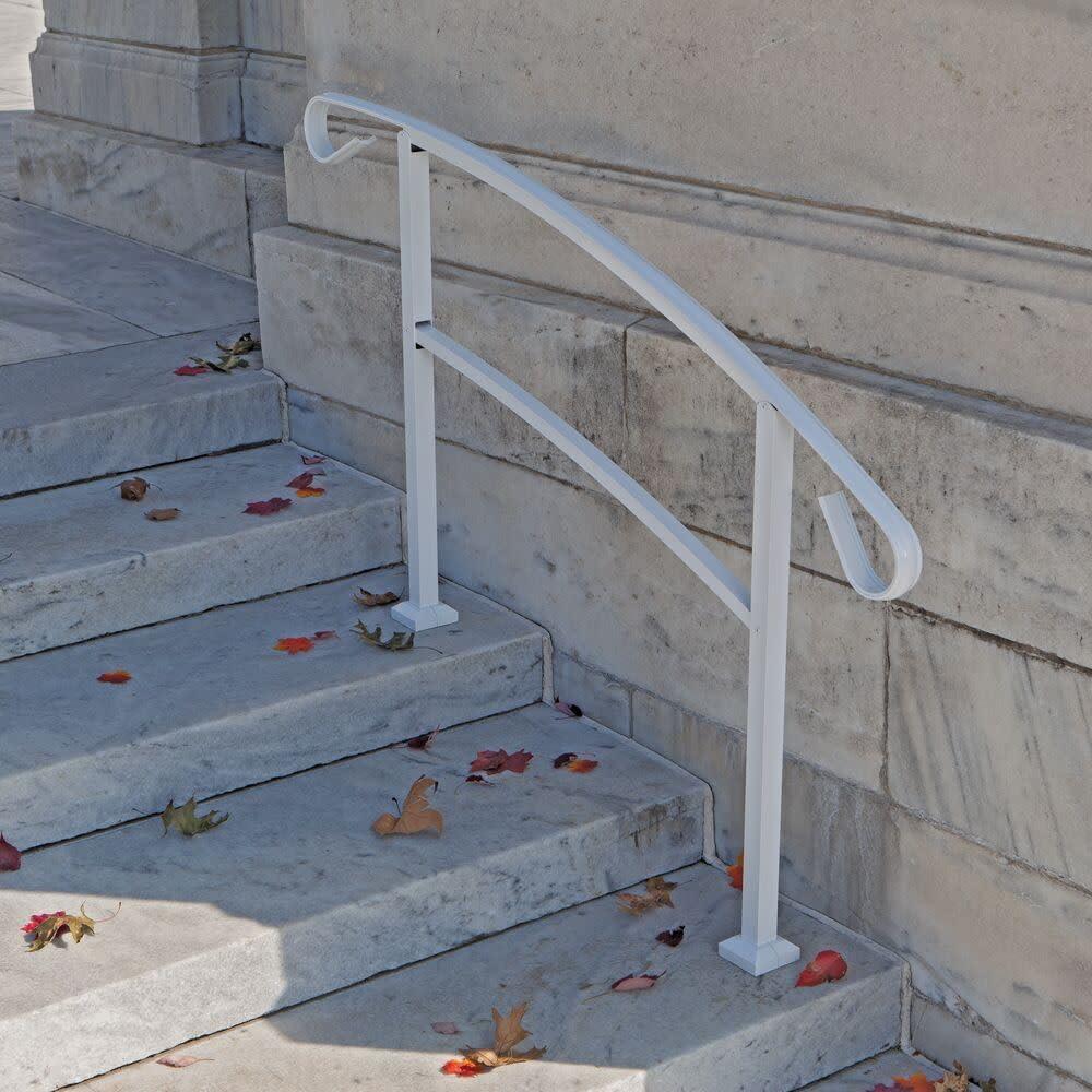 Barrette Outdoor Living Handirail 4-Step Aluminum Rail Kit