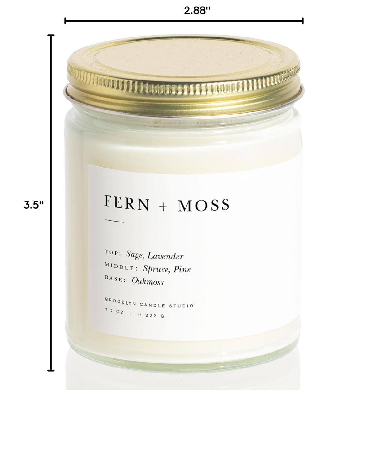 Gold Lavender Scented Soy Candle with Brushed Lid