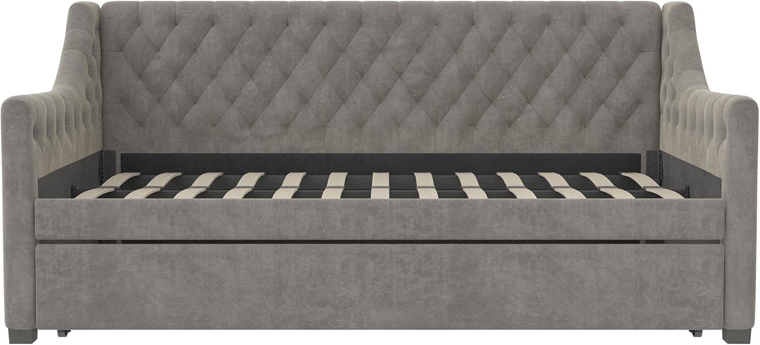 Monarch Hill Ambrosia Upholstered Daybed with Trundle
