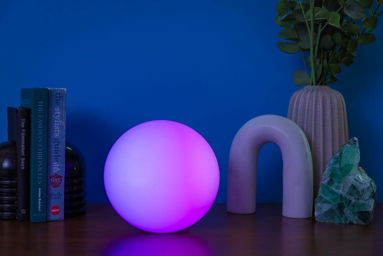 BlissLights BlissRadia - LED Smart Lamp, 16 Million Colors, Compatible with Alexa and Google Home