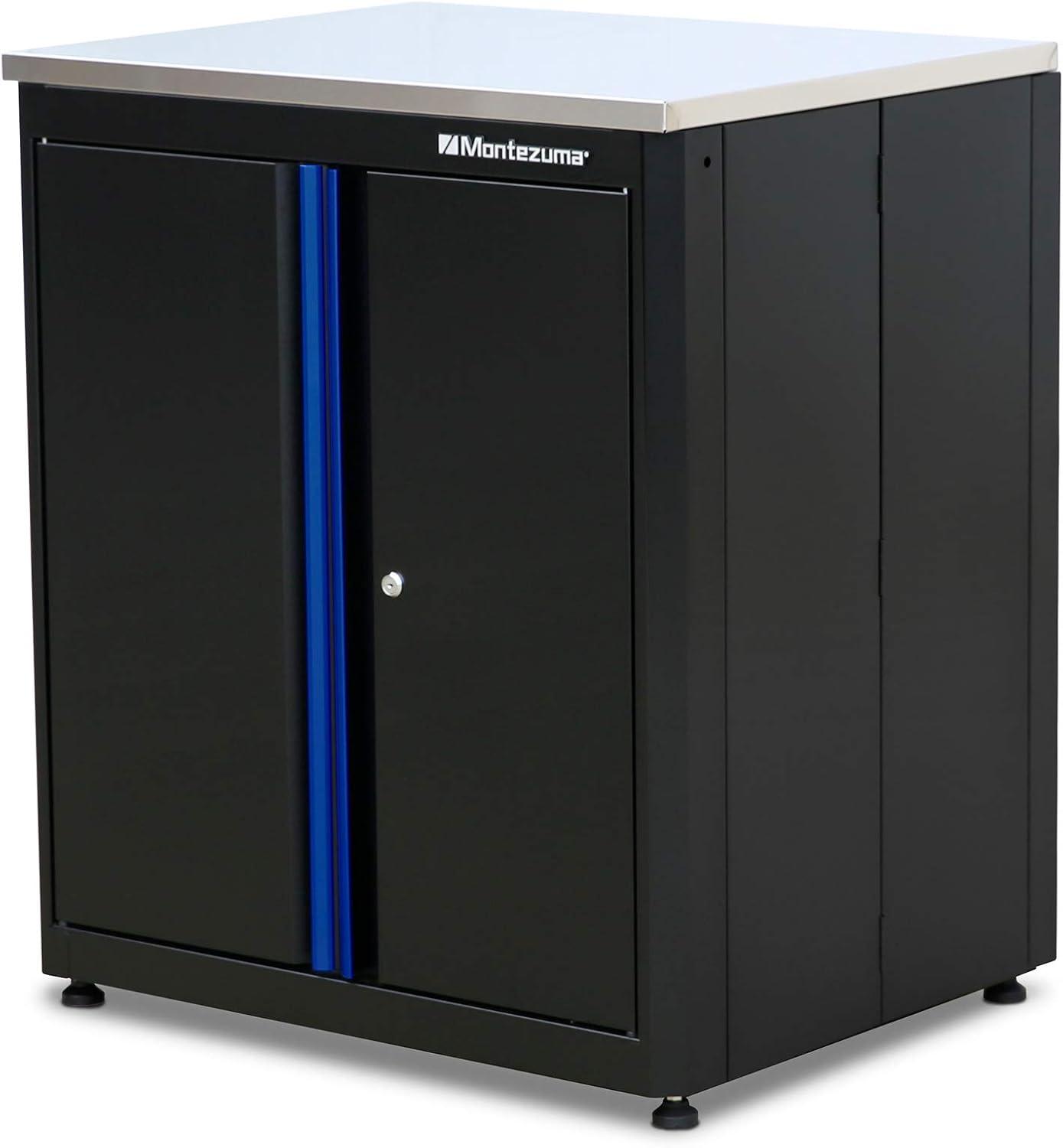 Montezuma 3 Piece Steel Garage Organization Cabinet