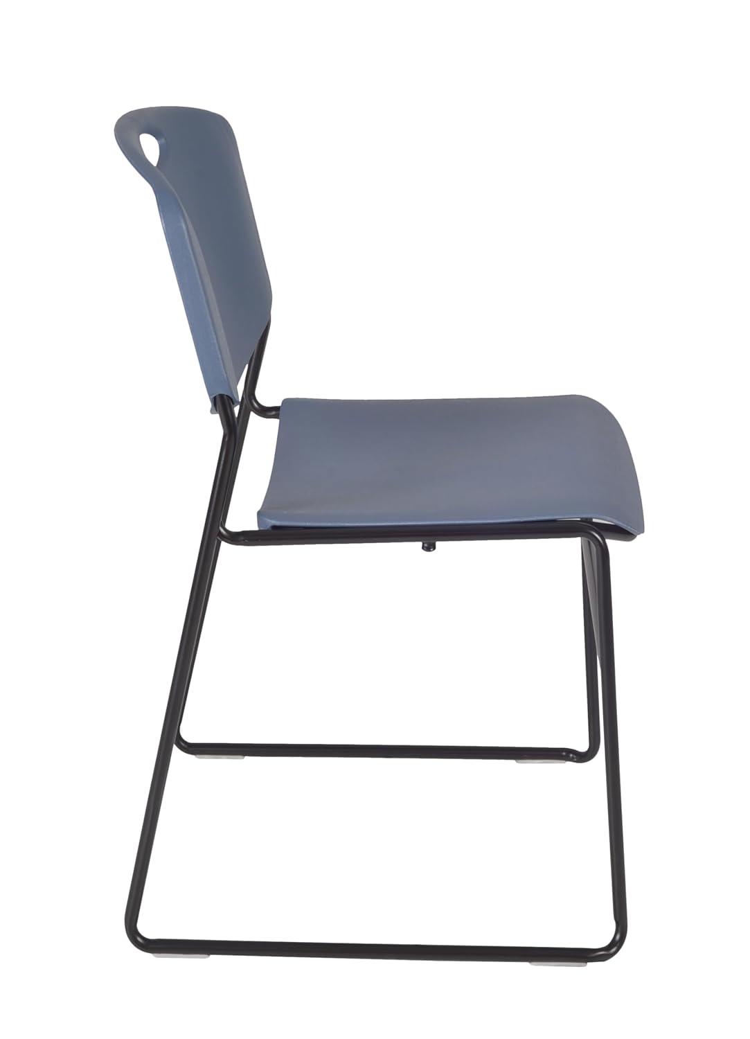 Regency Regency Zeng Ultra Compact Metal Frame Armless Stackable Chair (Set of 50)