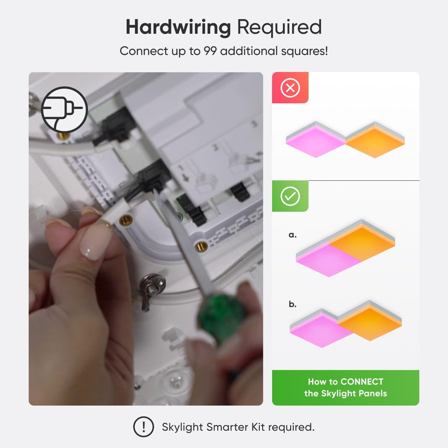 Nanoleaf White Modular LED Ceiling Light Expansion Pack