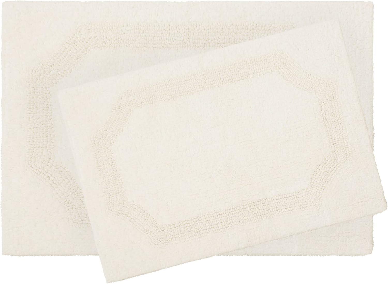 Laura Ashley Reversible Cotton Bath Rug