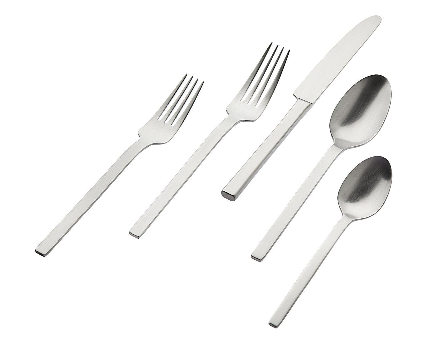 Atlas Mirror 20 Piece 18/0 Stainless Steel Flatware Set, Service for 4