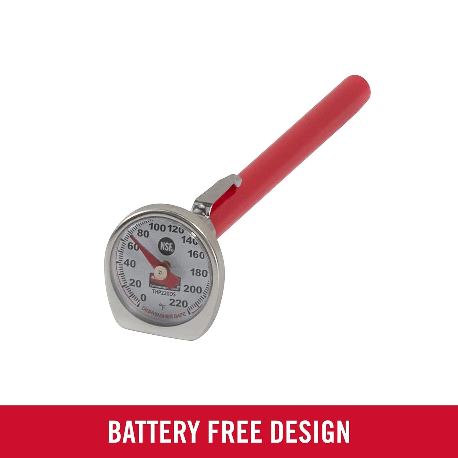 Rubbermaid Commercial Products Stainless Steel Deep Fry Thermometer