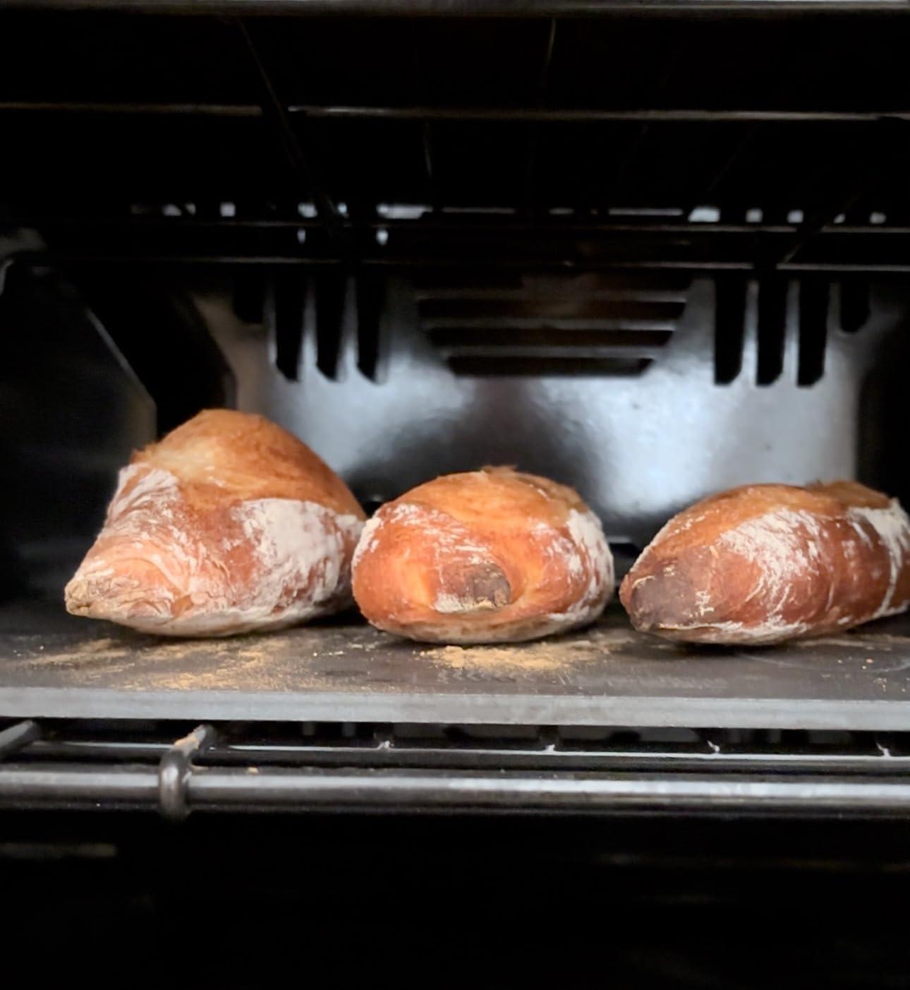 Ultra-Conductive Rectangular Steel Pizza Stone