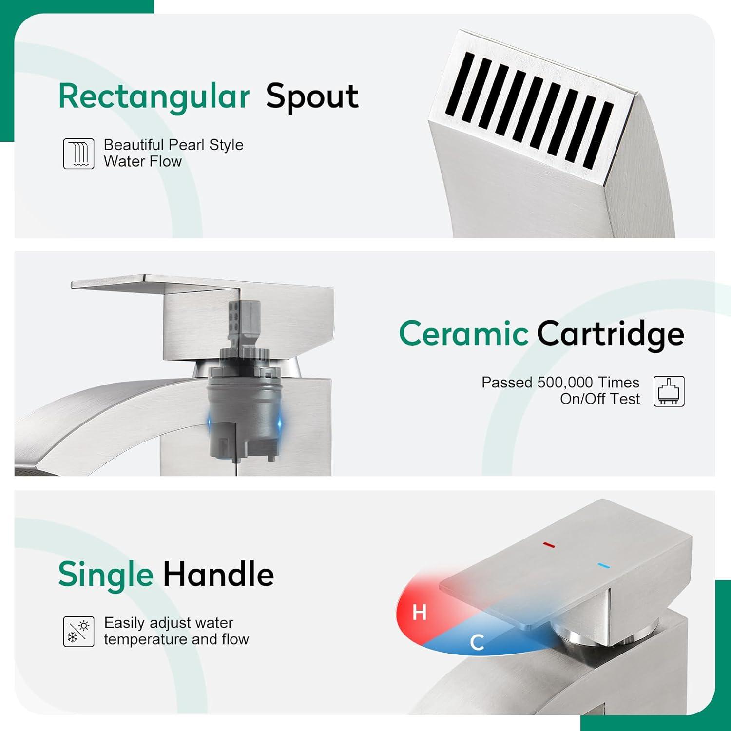 Single-Hole Single-handle Bathroom Faucet