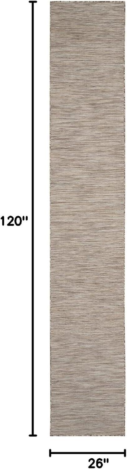 Nourison Positano POS01 Indoor/outdoor Area Rug - Beige 2'2" x 10'