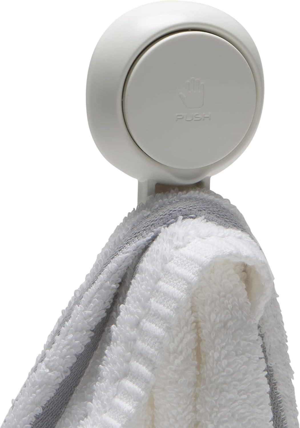 Bath Bliss 2 Pack Gel-Suction Power Hooks - 4.5"x 2.5"x 1.7"