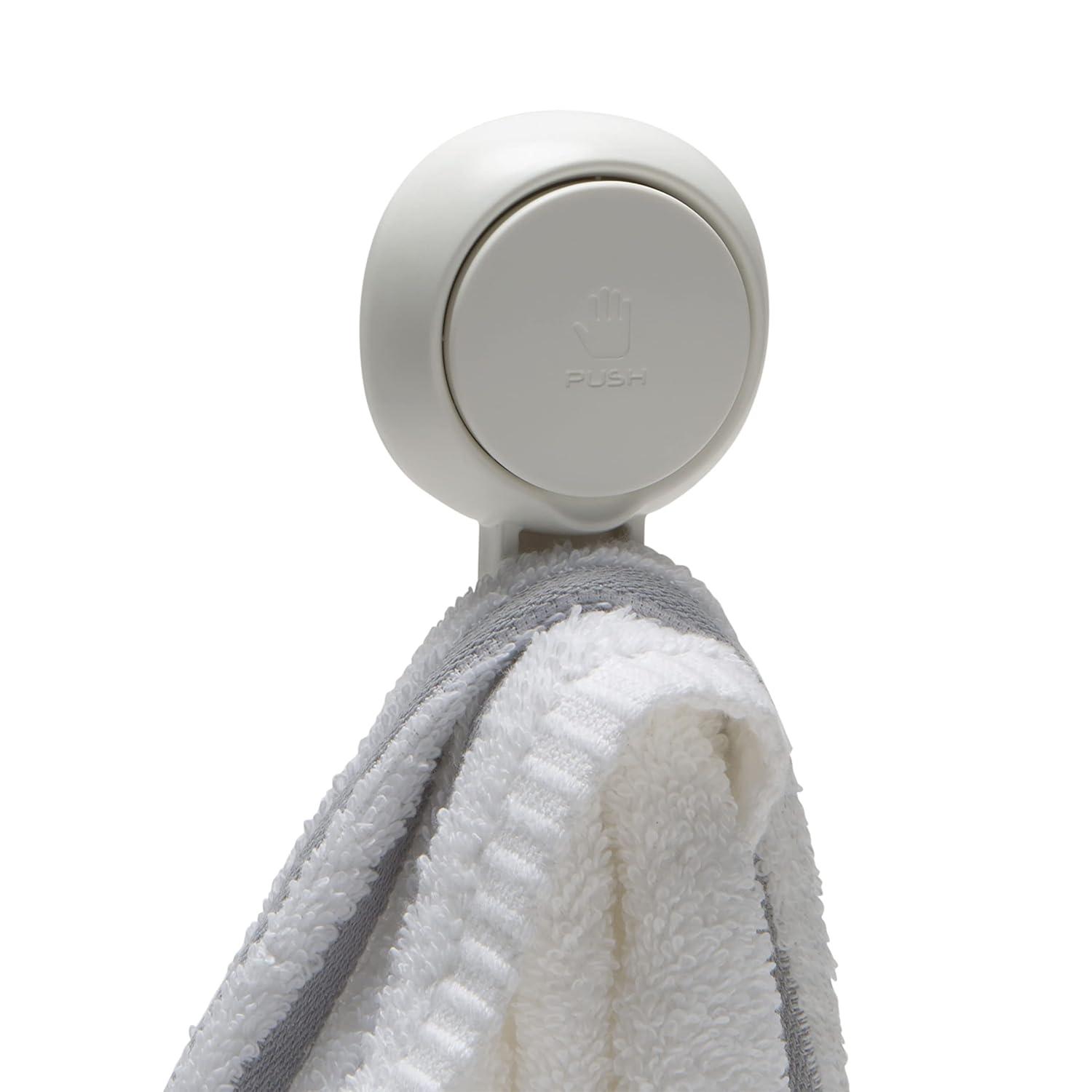 Bath Bliss 2 Pack Gel-Suction Power Hooks - 4.5"x 2.5"x 1.7"