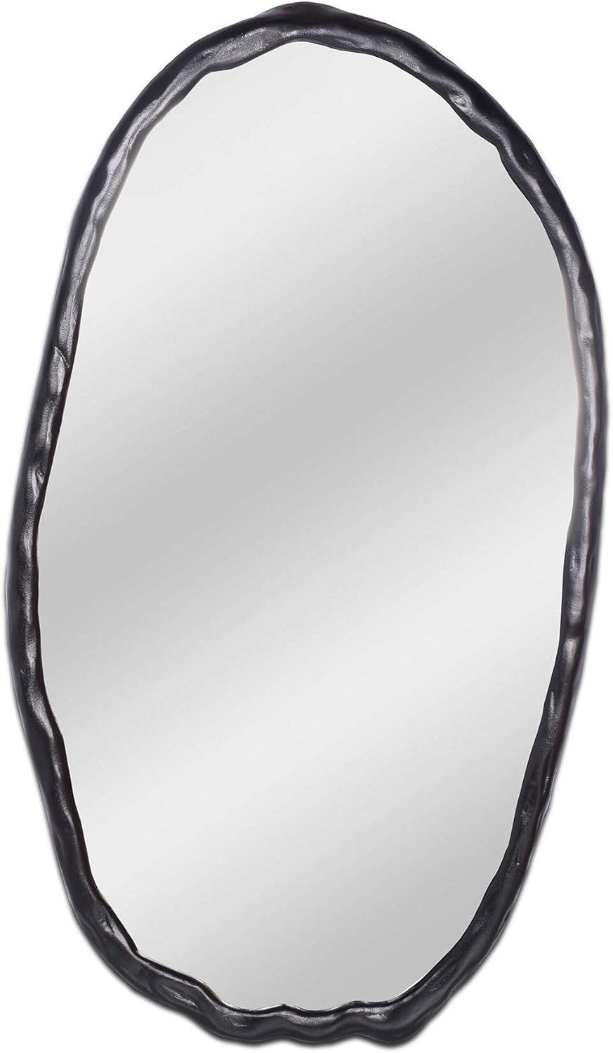 Rogelio Oval Mirror - Black