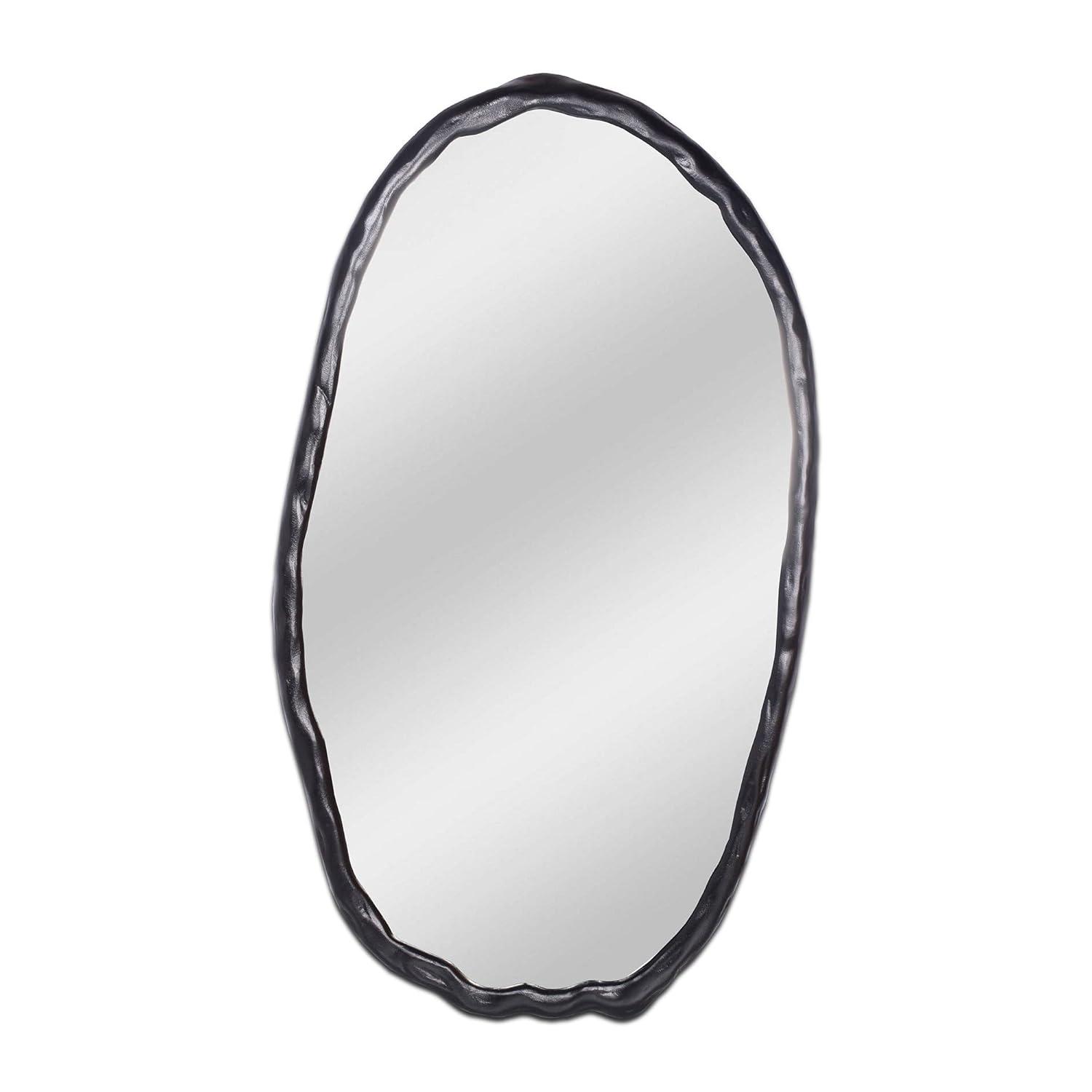 Rogelio Oval Mirror - Black
