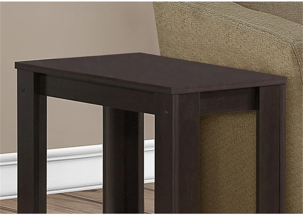 Monarch Specialties Accent Table, Side, End, Nightstand, Lamp, Living Room, Bedroom, Brown Laminate