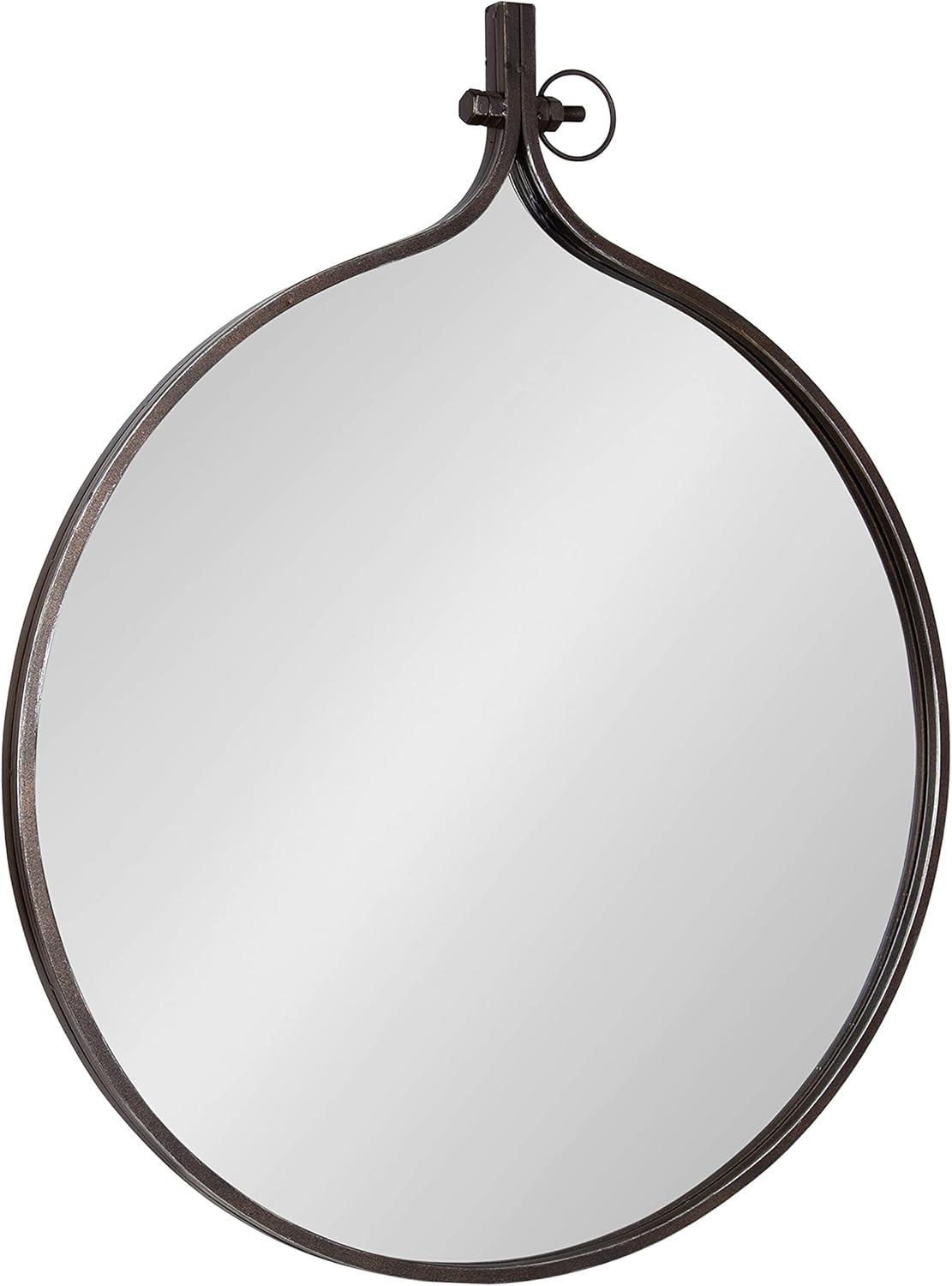 Yitro Metal Framed Wall Mirror - Kate & Laurel All Things Decor