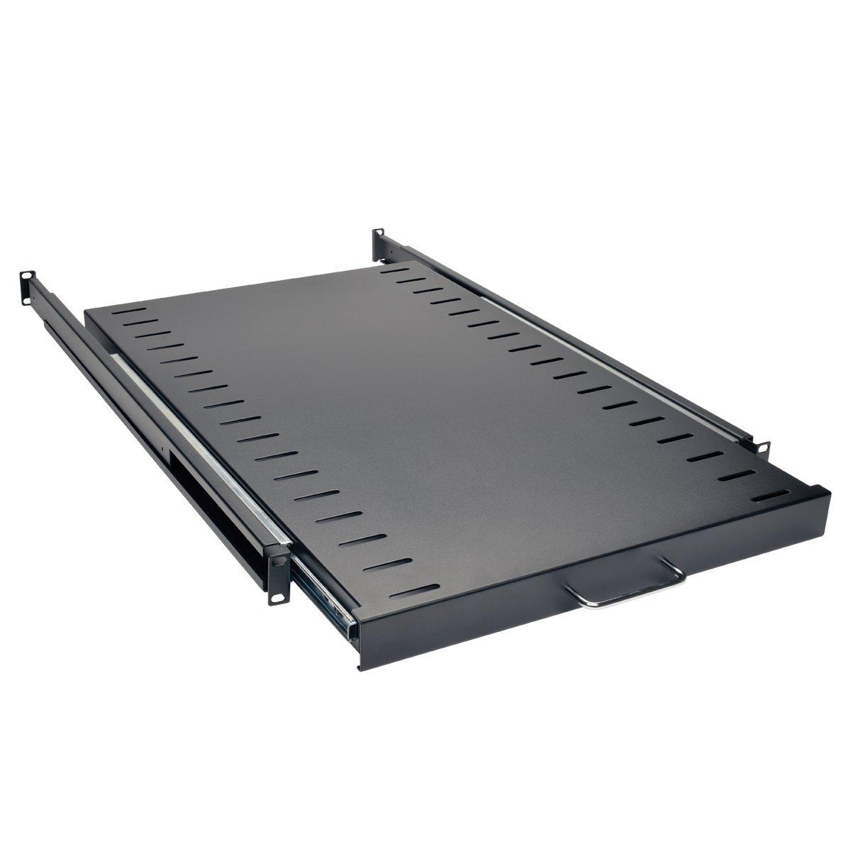 Tripp Lite SmartRack Standard Sliding Shelf 50 lbs Cap 28.3in Deep SRSHELF4PSL