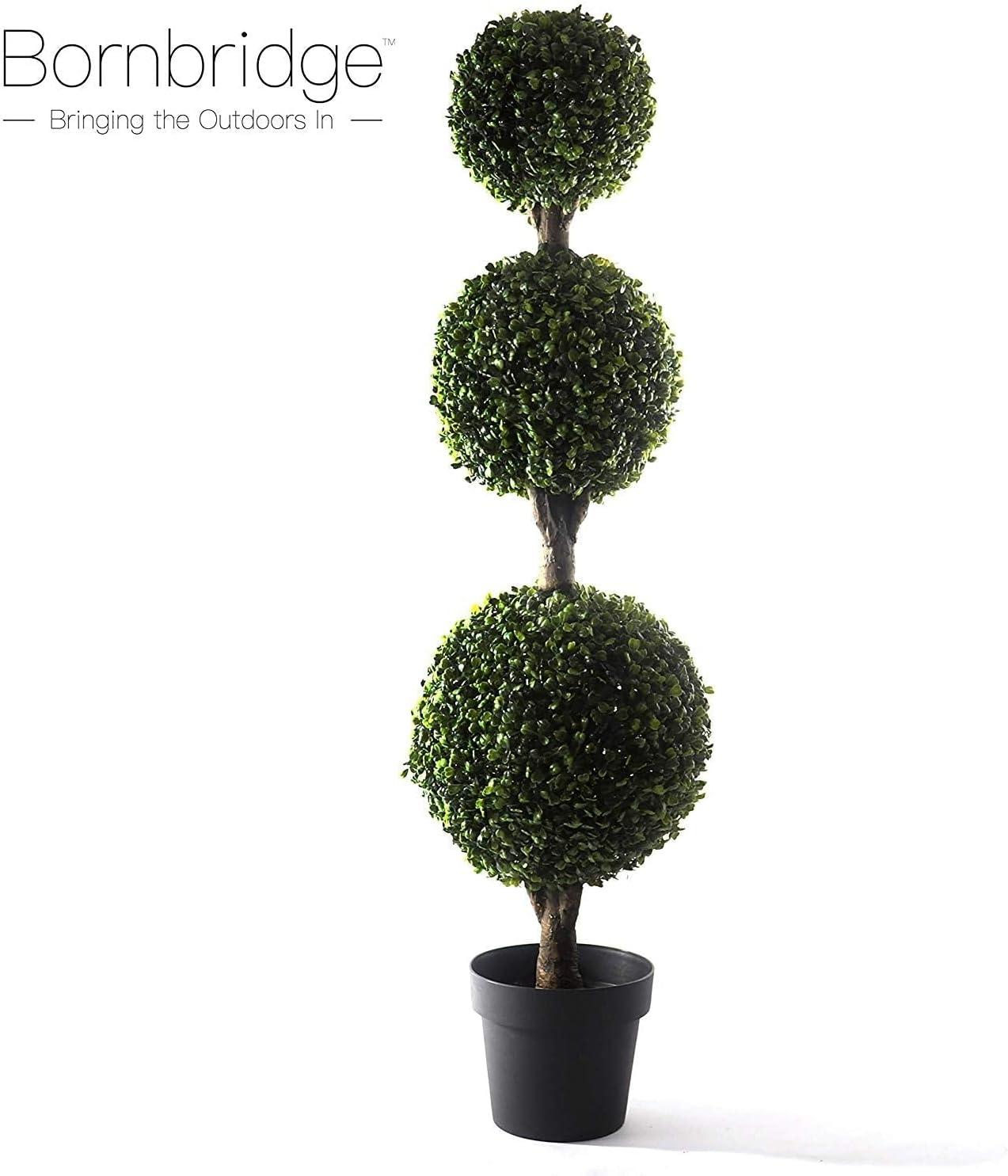 Bornbridge 46'' Faux Boxwood Topiary in Freestanding