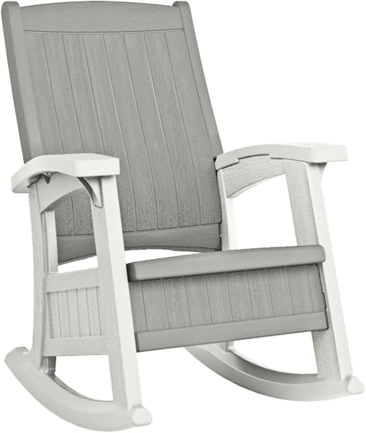 Suncast Suncast Outdoor Rocking Chair with Storage