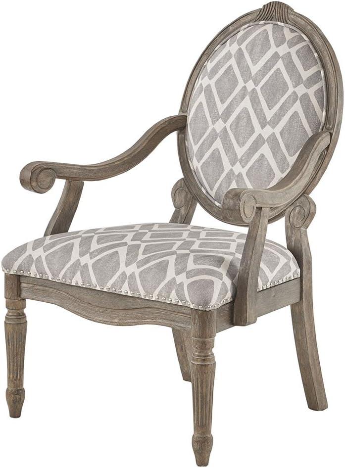 Brentwood Traditional Exposed Wood Armchair