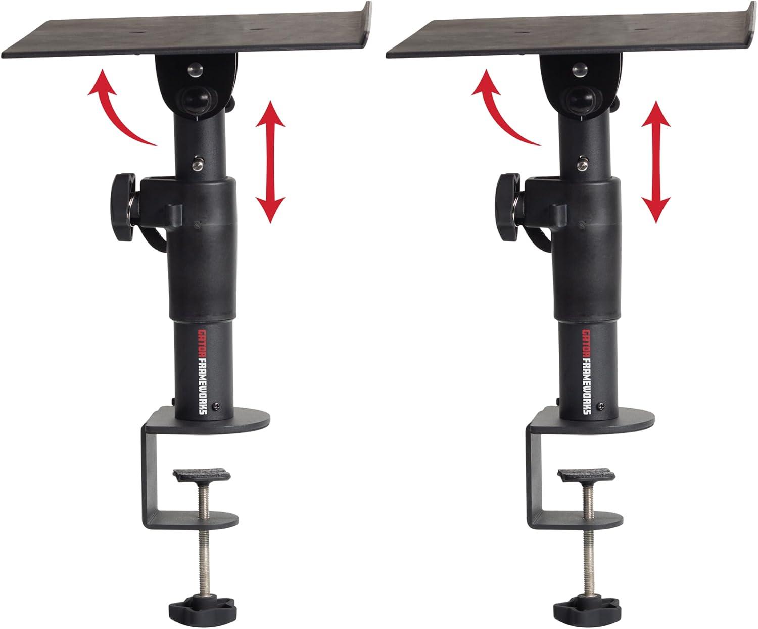 Gator Frameworks Clamp-On Studio Monitor Stand (Pair)