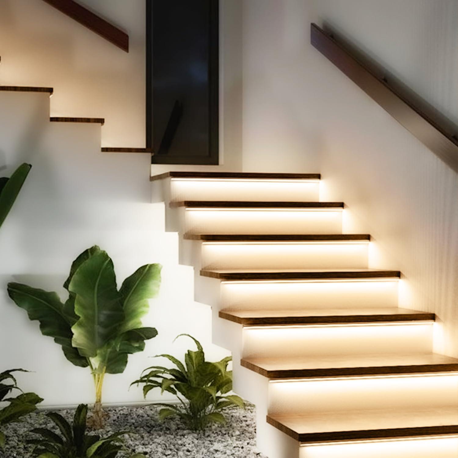 16.4ft White LED Neon Strip Lights for Indoor/Outdoor Use