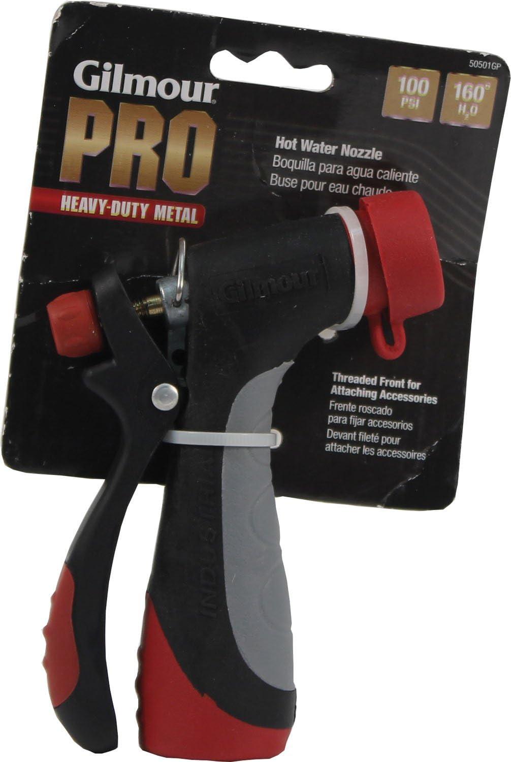 Gilmour Pro Black and Red Rubber Hot Water Nozzle