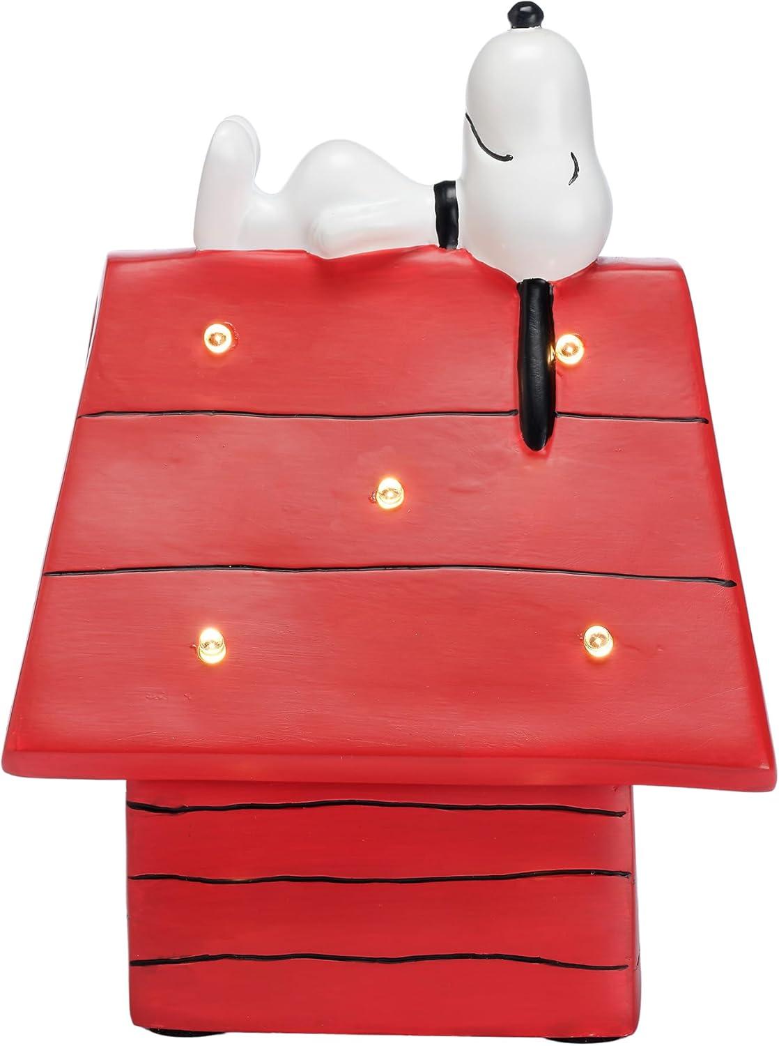 Bedtime Originals Snoopy Dog House Sculpted LED Table Top Night Light Lamp