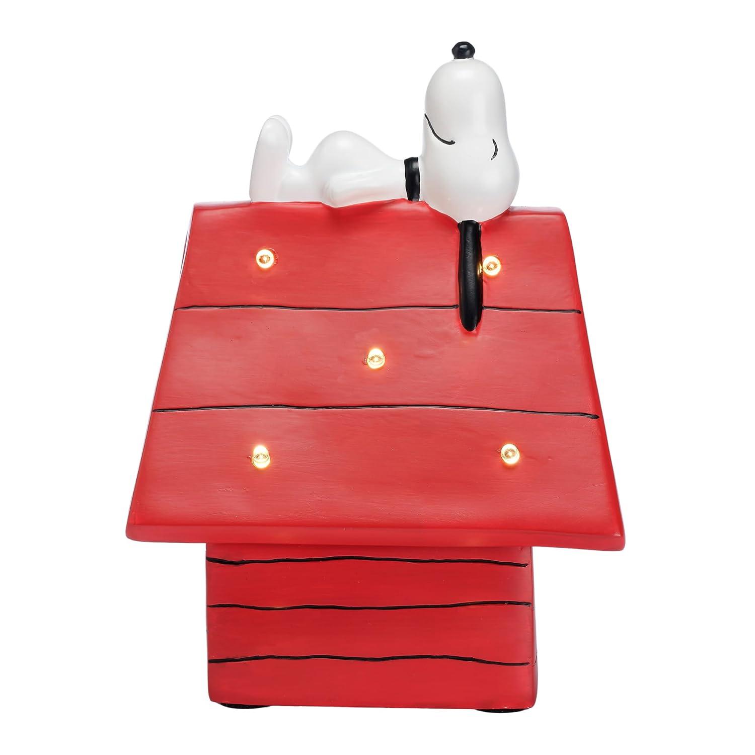 Bedtime Originals Snoopy Dog House Sculpted LED Table Top Night Light Lamp