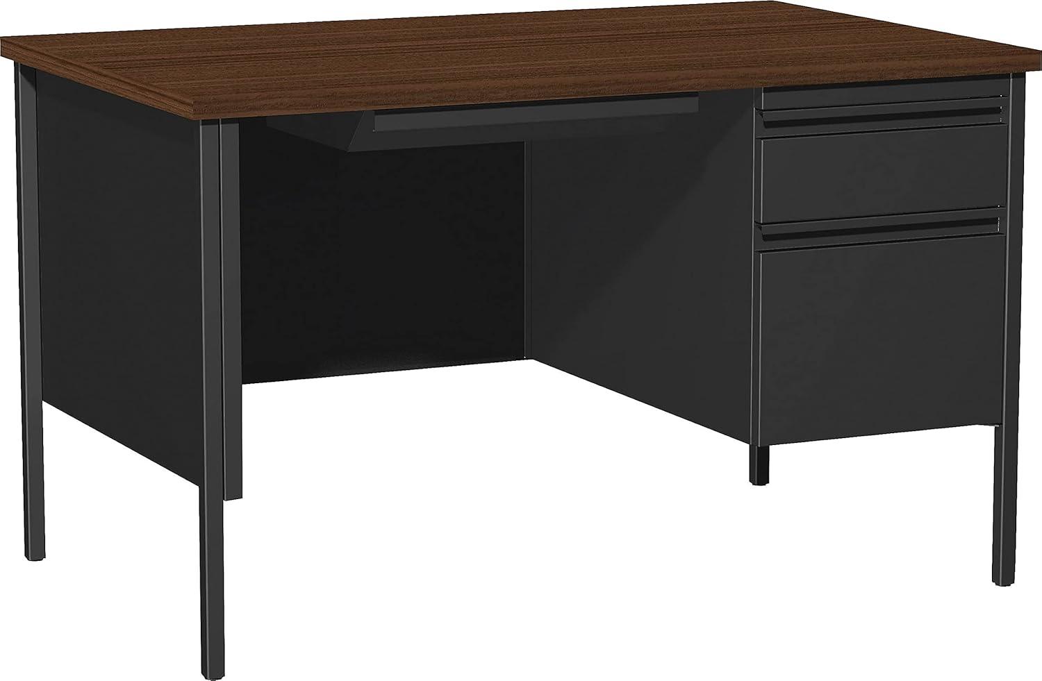 Fortress Series 48" Single Pedestal Desk