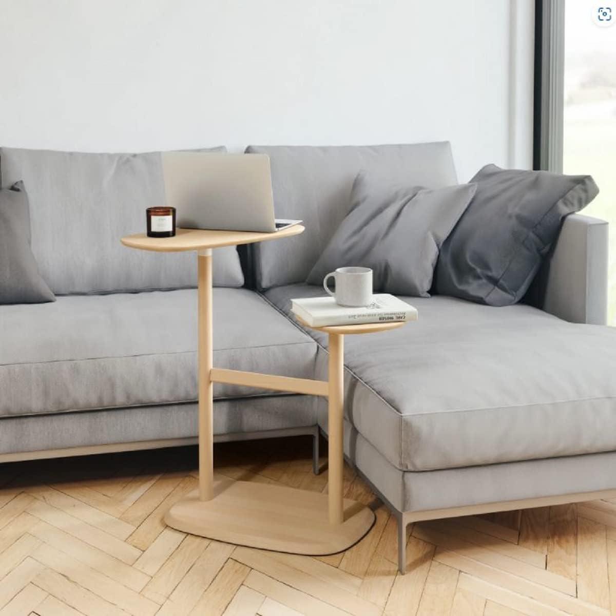 Swivo Solid Wood End Table