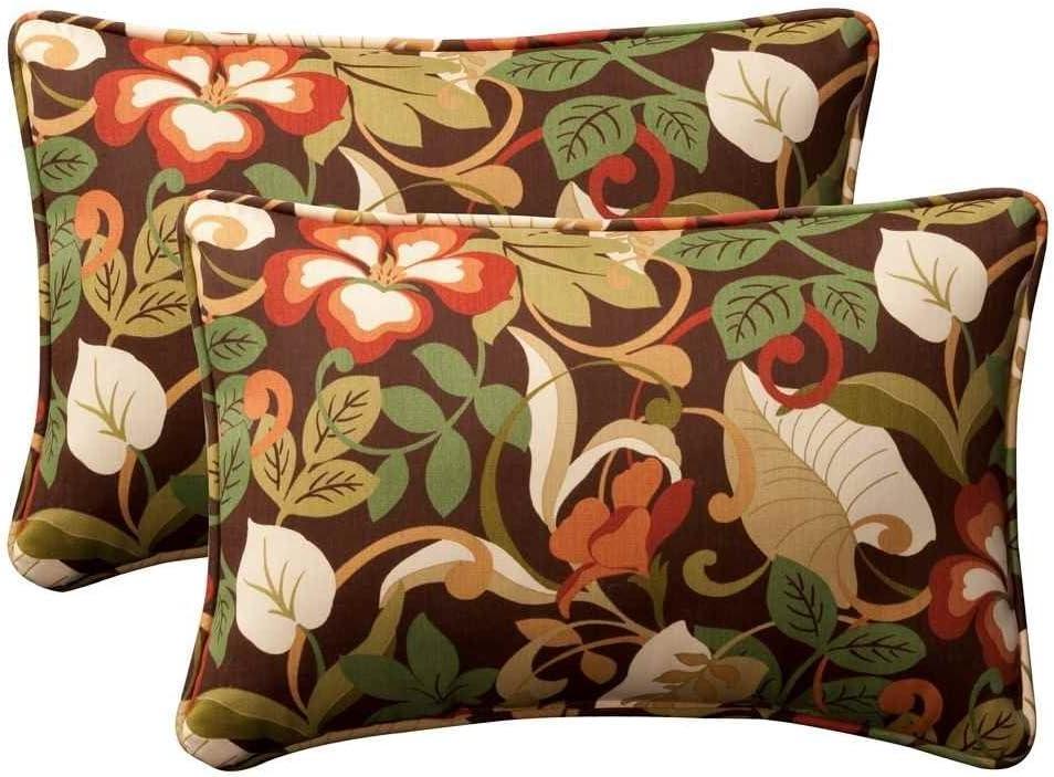 Pillow Perfect Reversible Throw Pillow (Set of 2)