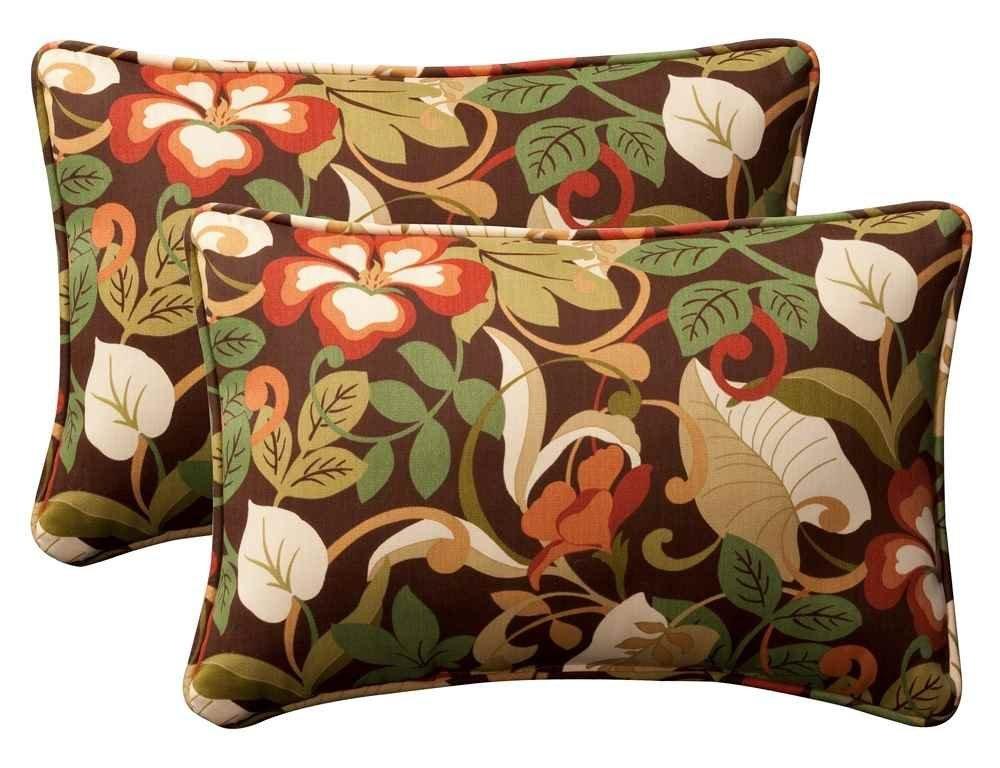 Pillow Perfect Reversible Throw Pillow (Set of 2)