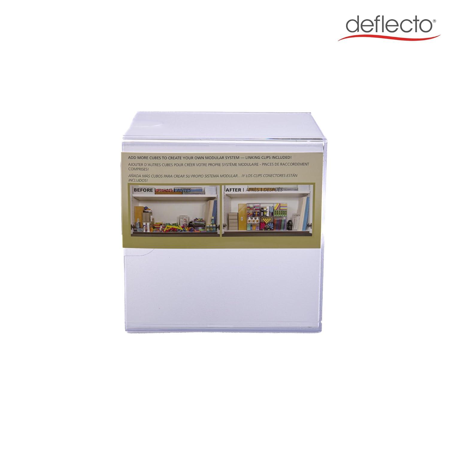 Deflect-O Corporation Plastic Stackable Desk Organizer