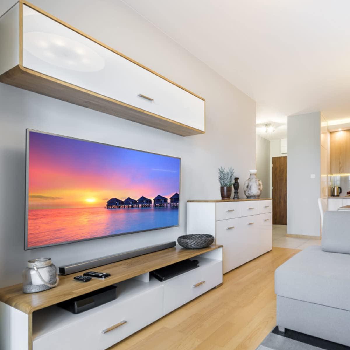 Kanto Black Fixed Wall Mount for Greater than 50" Screens Holds up to 150 lbs | Wayfair