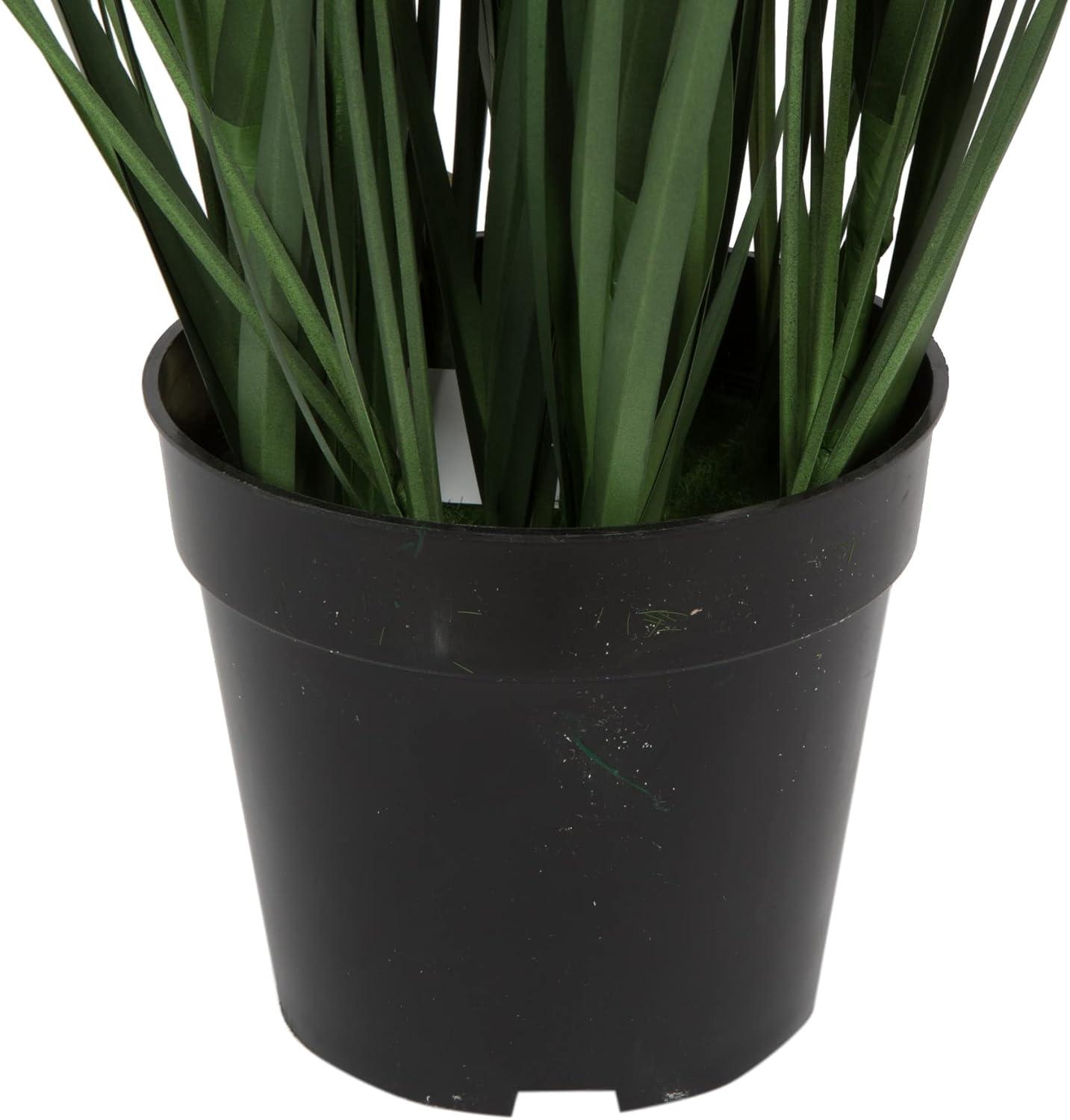 Vickerman 48" Artificial Potted Green Grass.