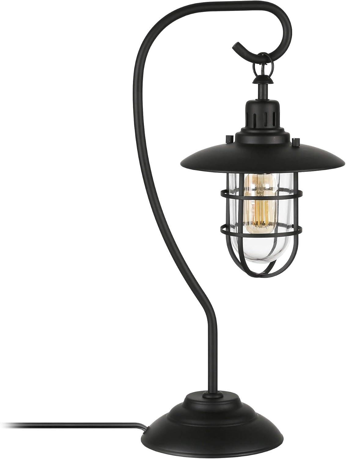 Evelyn&Zoe Metal Nautical Lantern Lamp