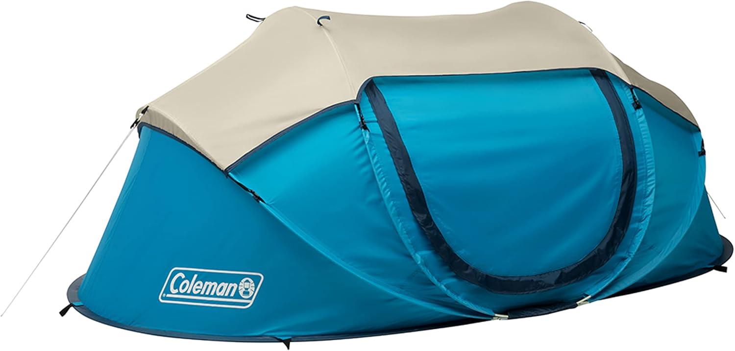 Blue 2-Person Three Season Dome Camping Tent