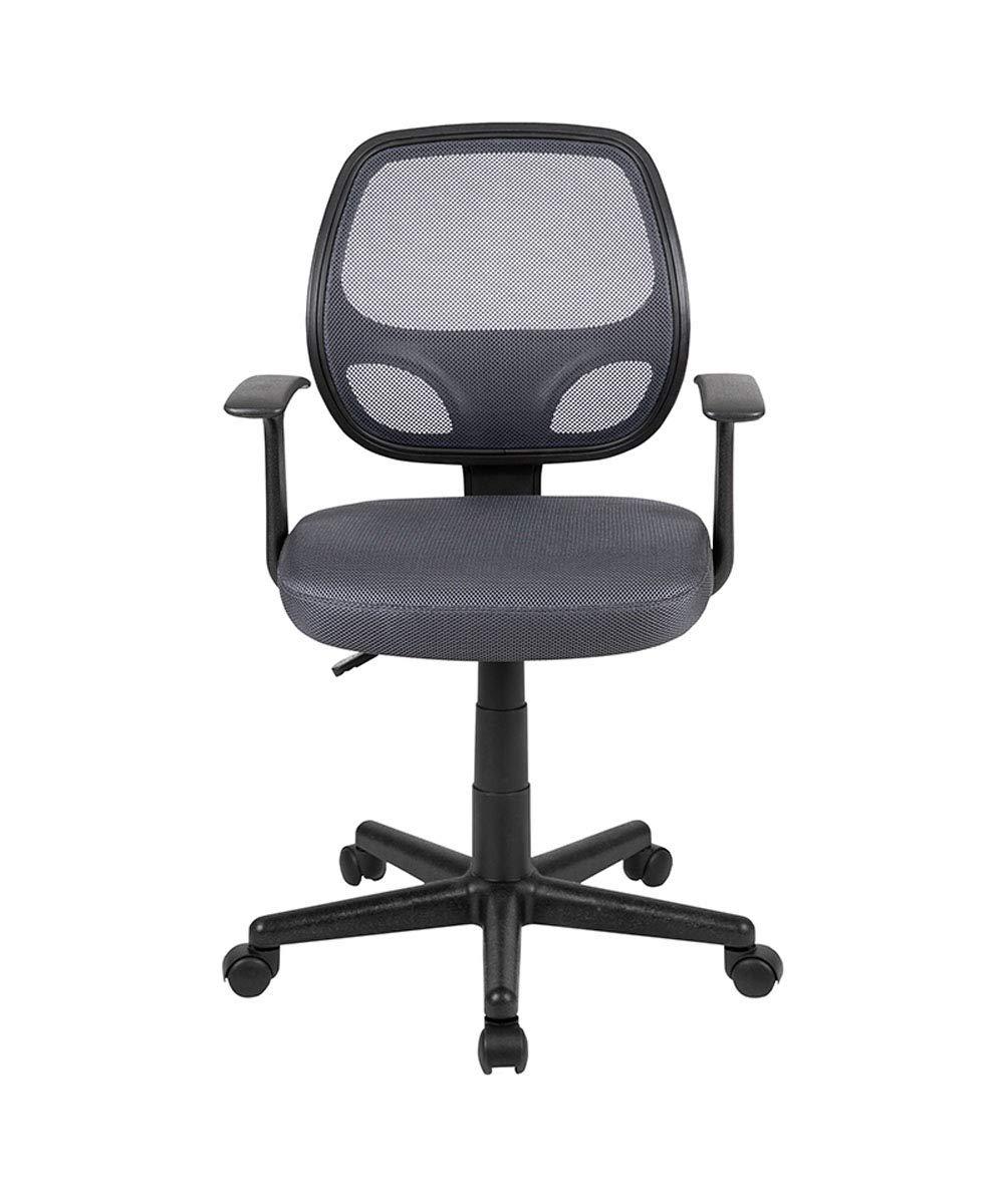 Flash Furniture Mid-Back Mesh Swivel Ergonomic Task Office Chair - Arms