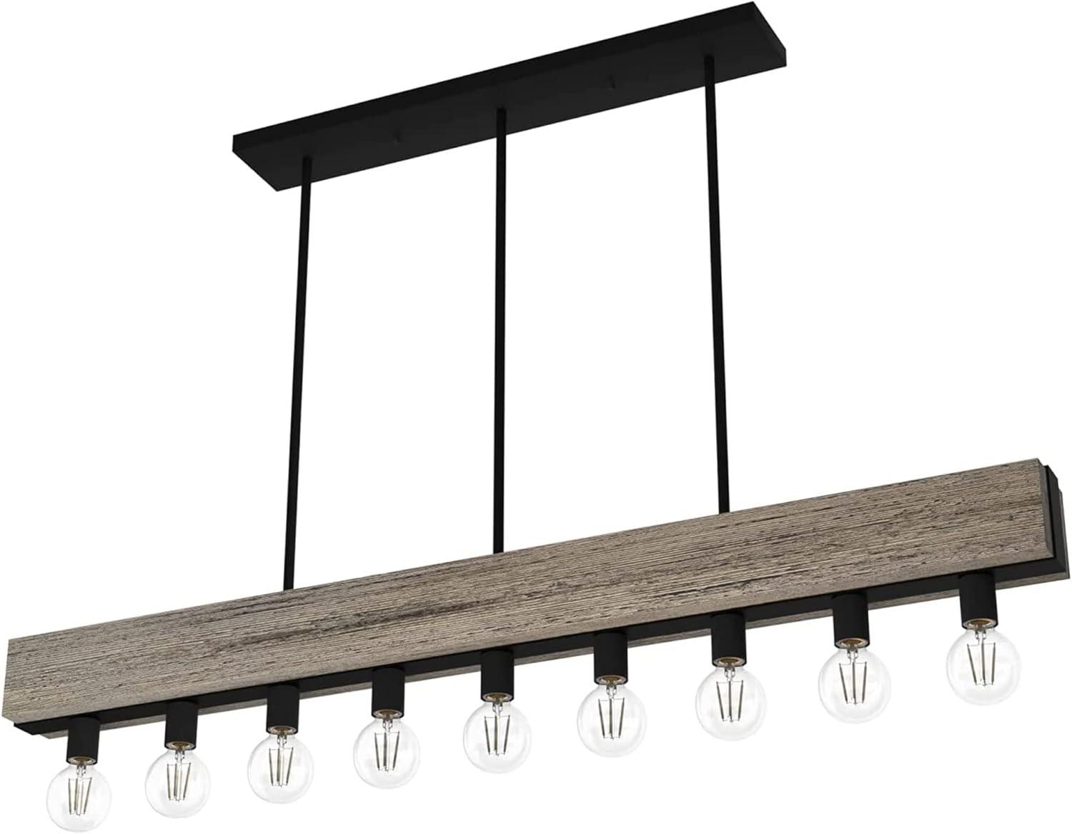 Donelson 9 - Light Kitchen Island Linear Pendant