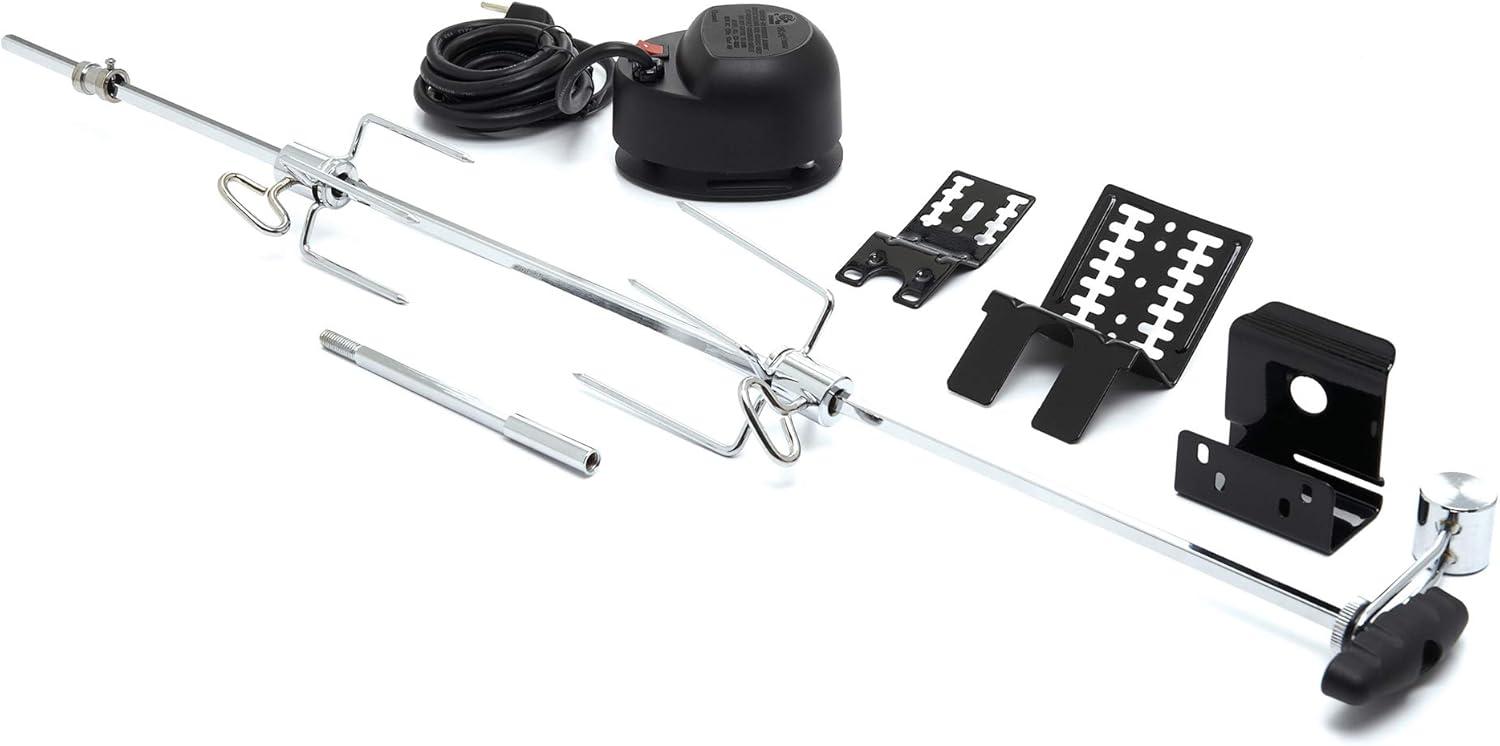 GrillPro Heavy-Duty 39.5 in. Universal Rotisserie Kit